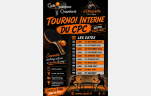 TOURNOI INTERNE DU CPC